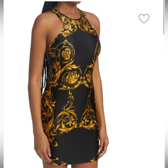 Versace Jeans Couture Garland Sleeveless Minidress - Picture 3 of 11